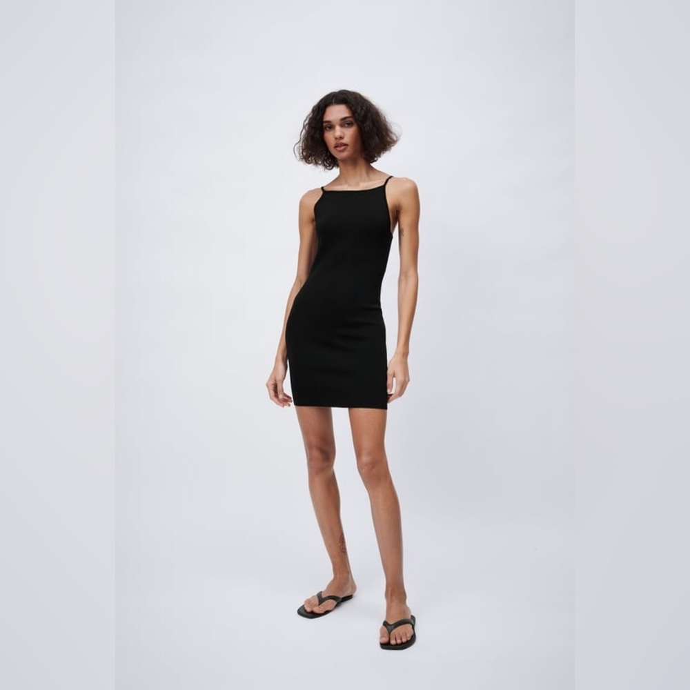 Zara Knit Mini Dress
